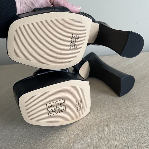 Michael Kors Portia Quilted Leather Platform Sandal - Picture 8 of 12